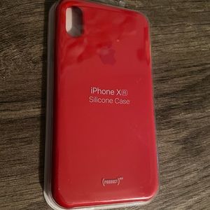iPhone XR silicone case